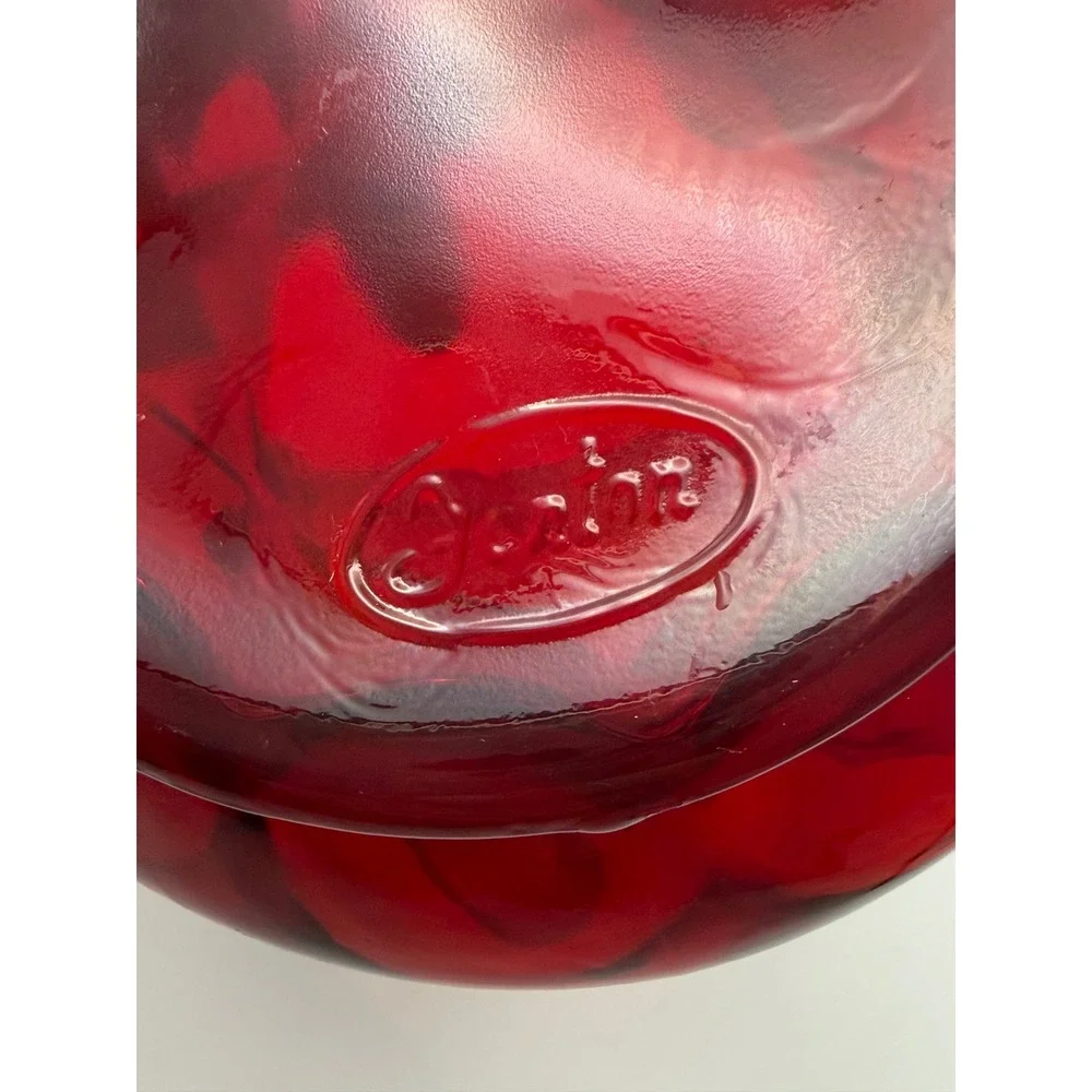 Fenton vibrant ruby
